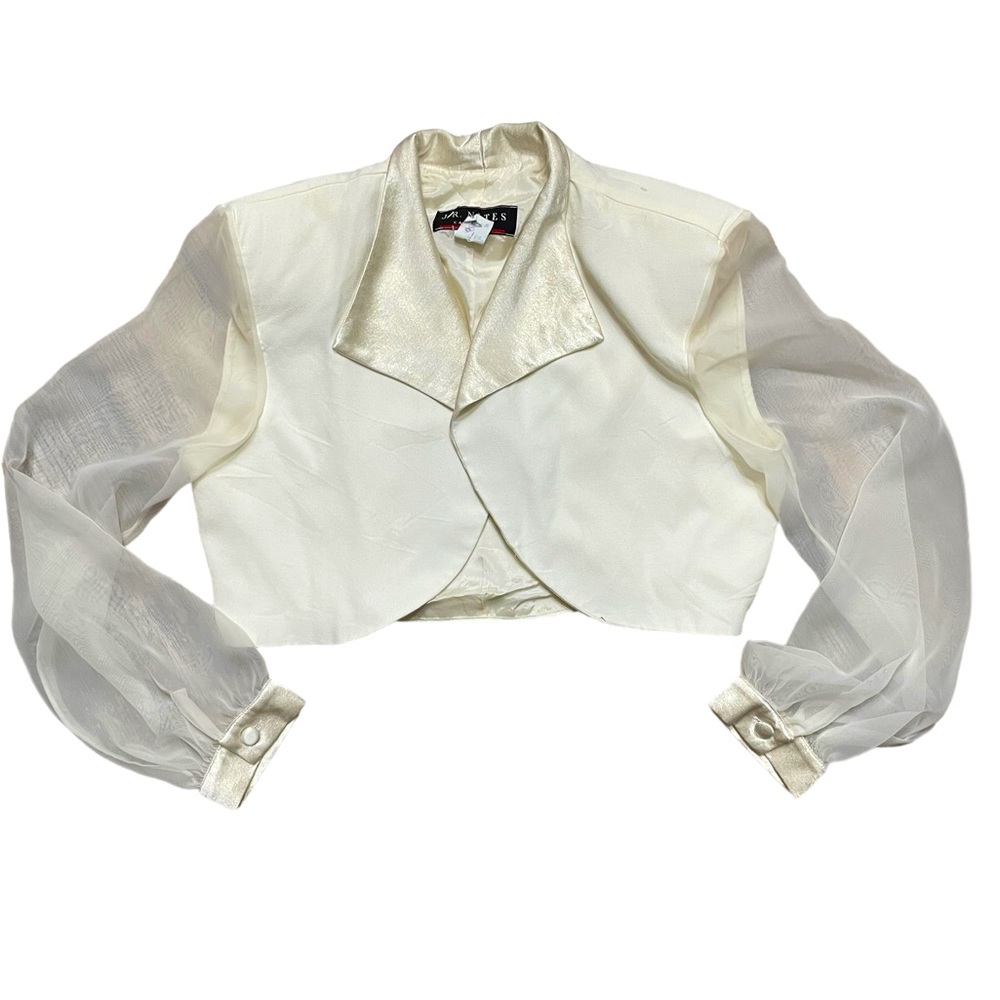 Vintage Ivory Bolero Shrug